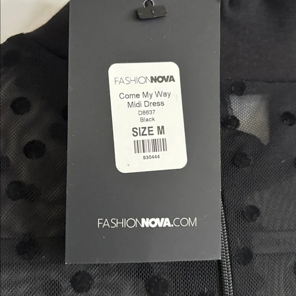 NWT • Fashion Nova • “Come My Way” Midi Dress • - Picture 5 of 5